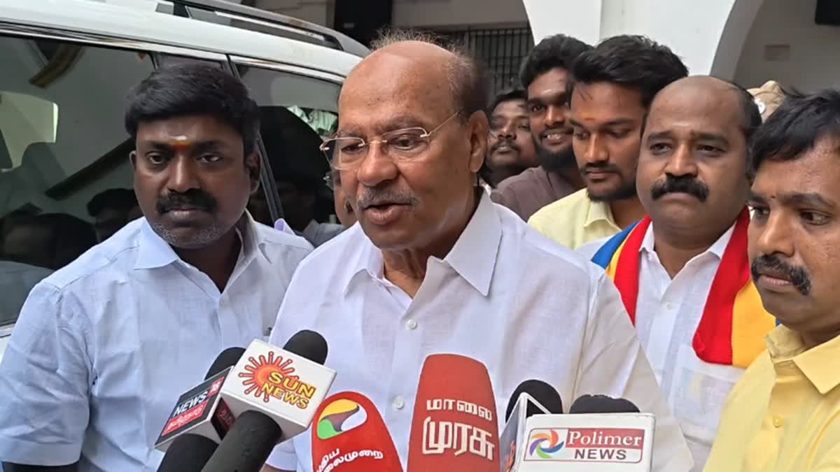 '''திமுகவுடன் கூட்டணி பேச்சுவார்த்தையா?'' - ராமதாஸ் பரபரப்பு விளக்கம்