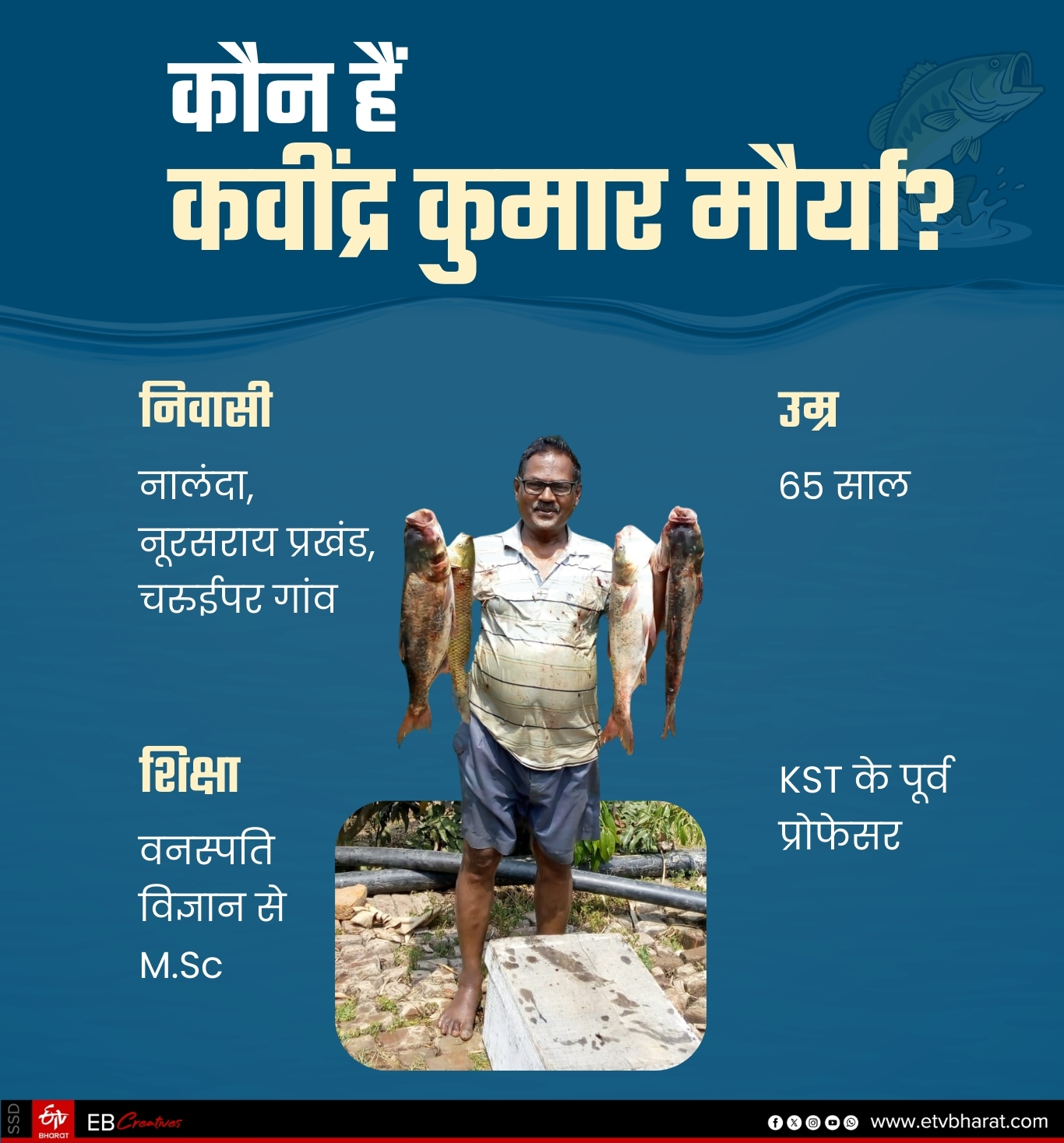 Rich from fish farming