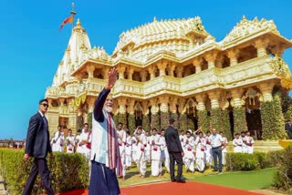 pm modi somnath yatra  somnath temple  Somnath Swabhiman Parv 2026  PM Modi