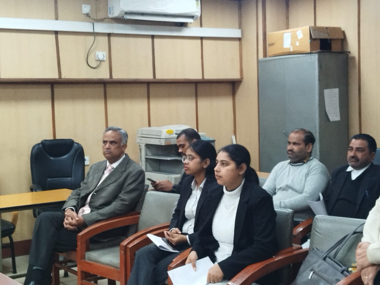 न्यायमूर्ति वी.कामेश्वर राव ने किया संवाद