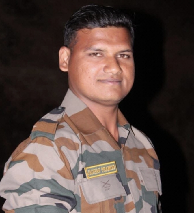 Jawan Pramod Jadhav Died