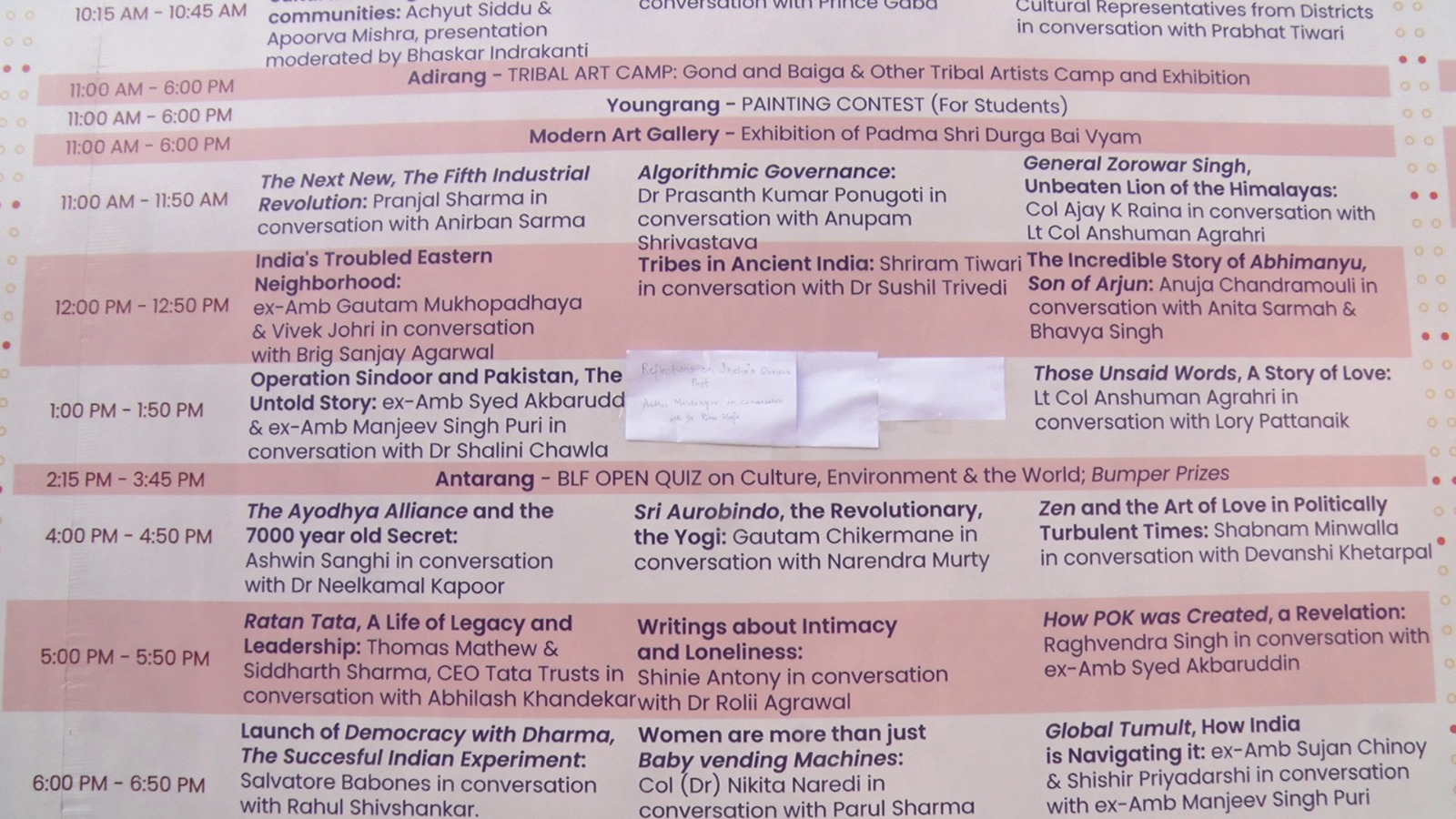 Author Aabhas Maldahiyar's session at Bhopal Literature Festival cancelled