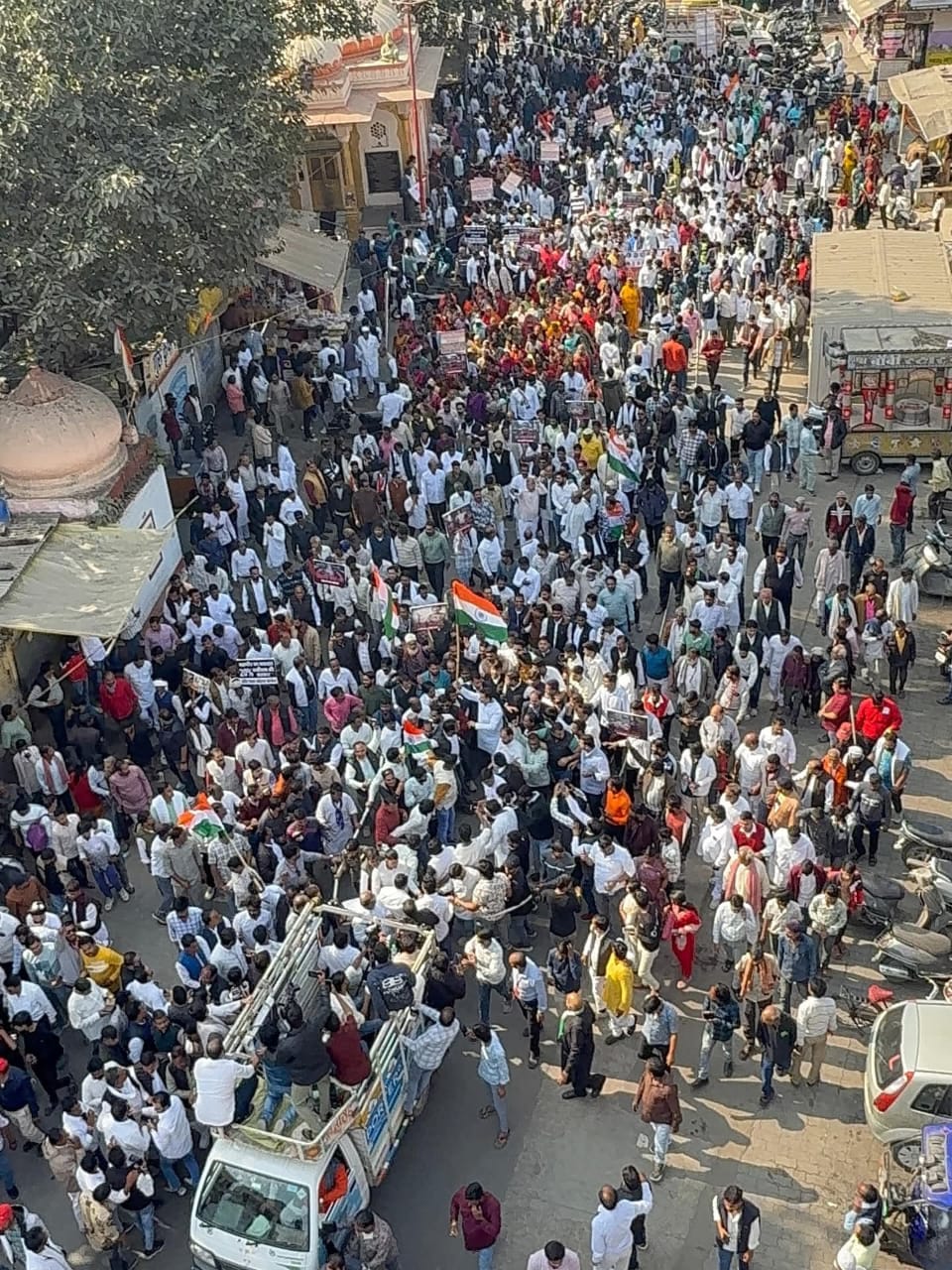 Congress justice march in Indore