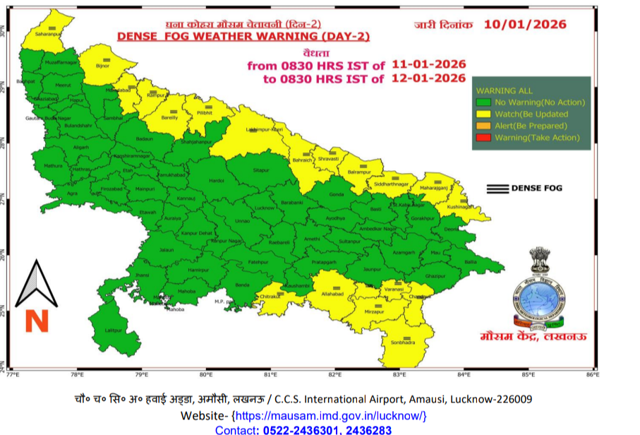 up weather update cold increase cold winds also blow fog also increase many districts