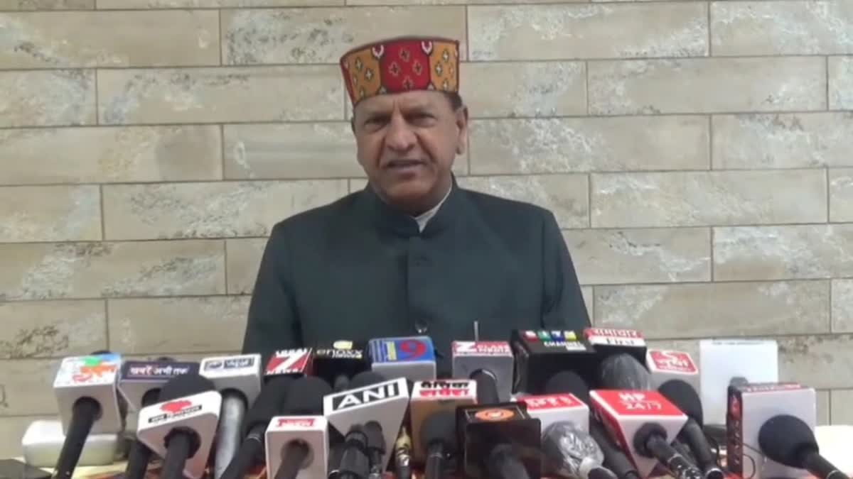 बीजेपी प्रदेश अध्यक्ष राजीव बिंदल