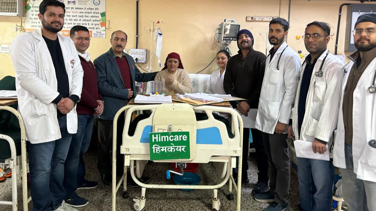 महिला मरीज की हुई सफल सर्जरी