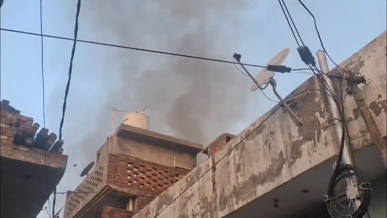 Massive Fire at Shakti Nagar West Warehouse in Panipat