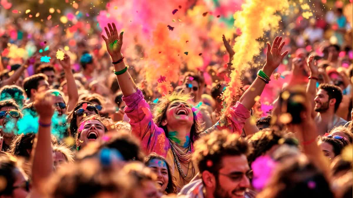 The First Holi Ever: Unraveling the Mythology and Katha Behind the Vibrant Celebration"