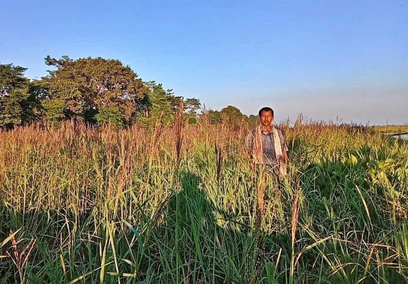 Ideal farmer Biswajit Bora
