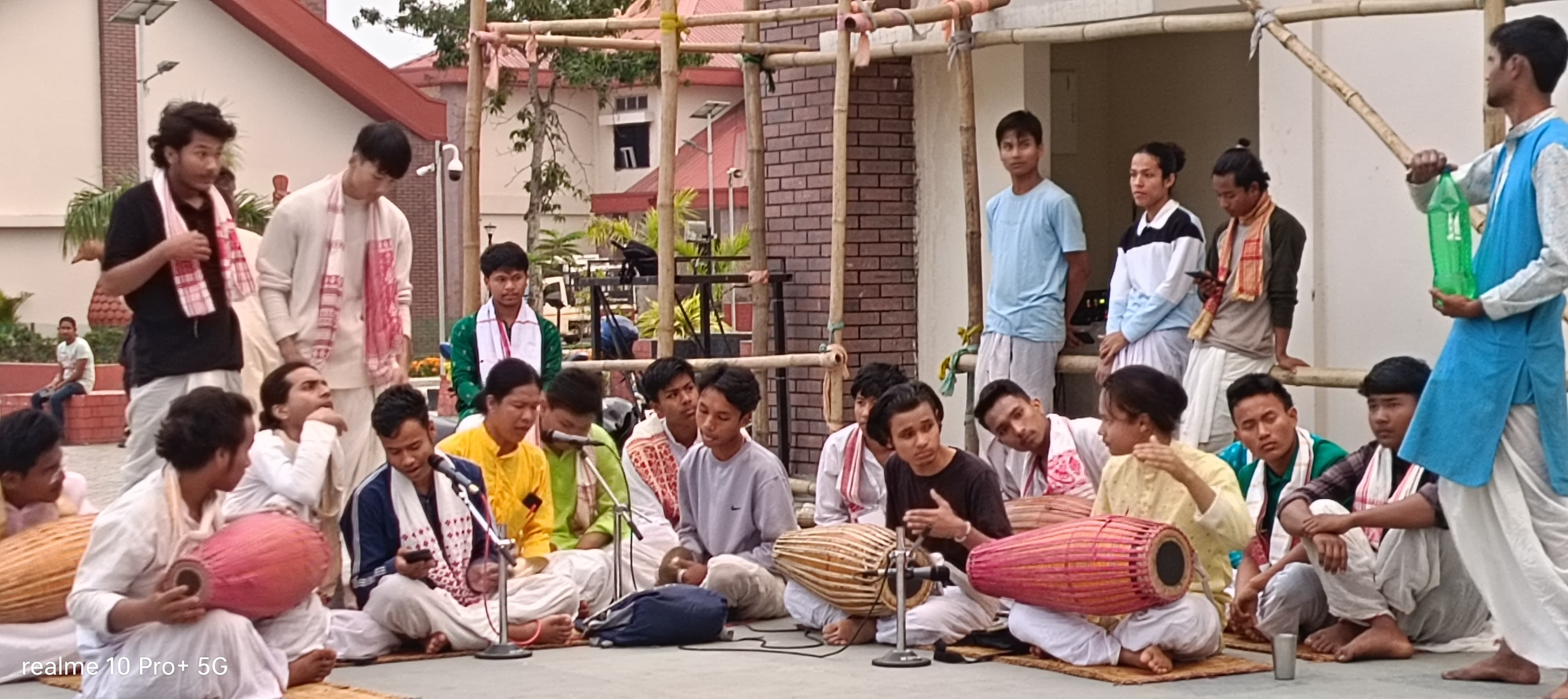 Cultural Workshop at Sri Sri Madhavadeva Kalakshetra