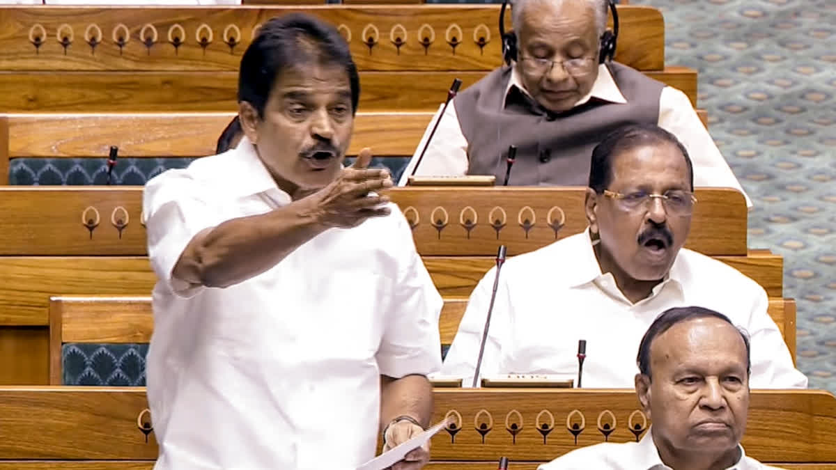 K C VENUGOPAL IN LOK SABHA