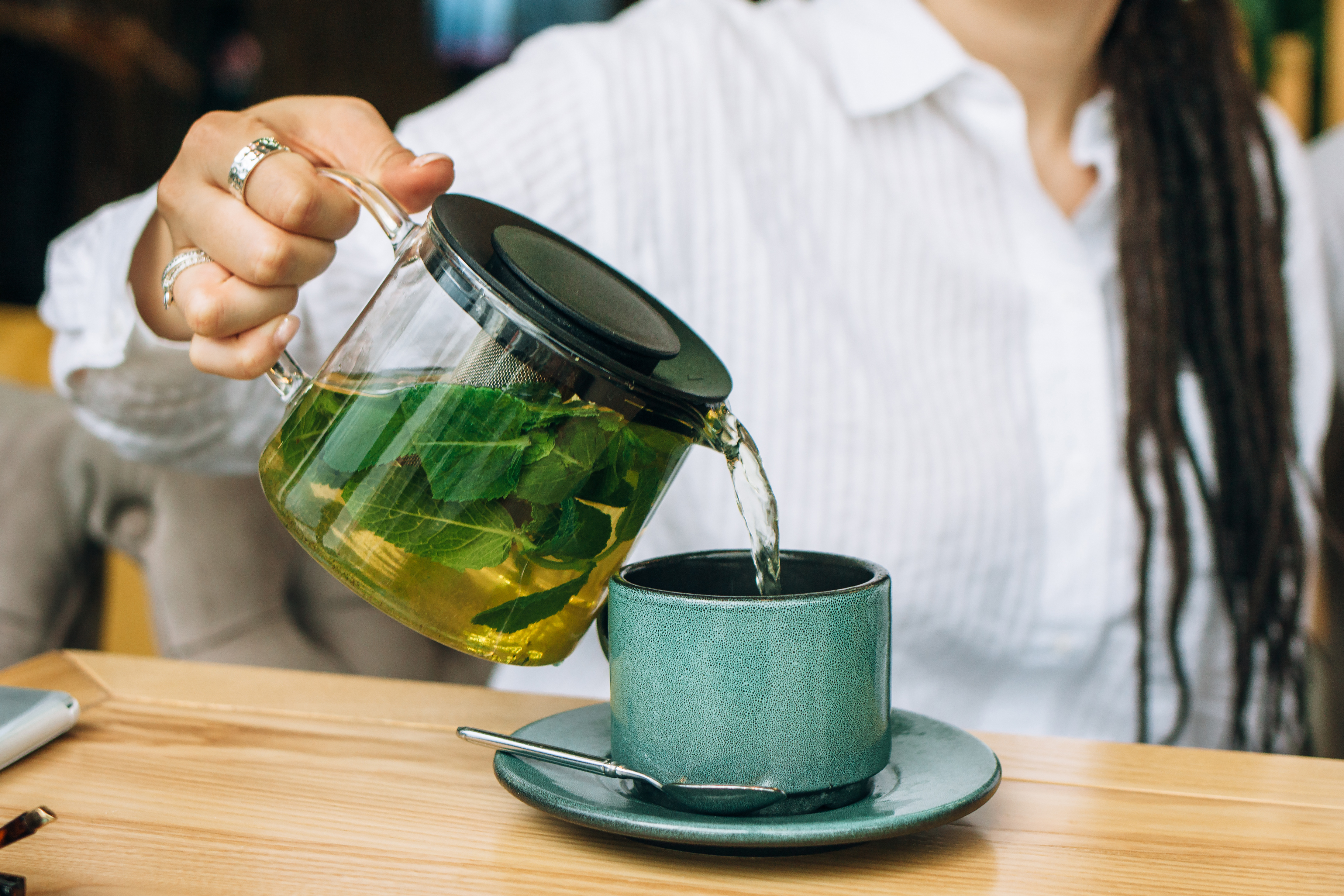 Mint tea