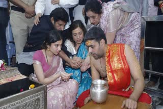 ACTRESS SARA ARJUN VISIT UJJAIN