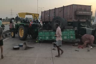trailer collided trolley MAIHAR