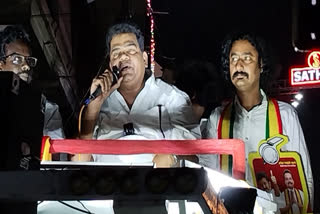 தவெகவை ஆதரித்து பிரச்சாரம் செய்த நடிகர் பொன்னம்பலம்