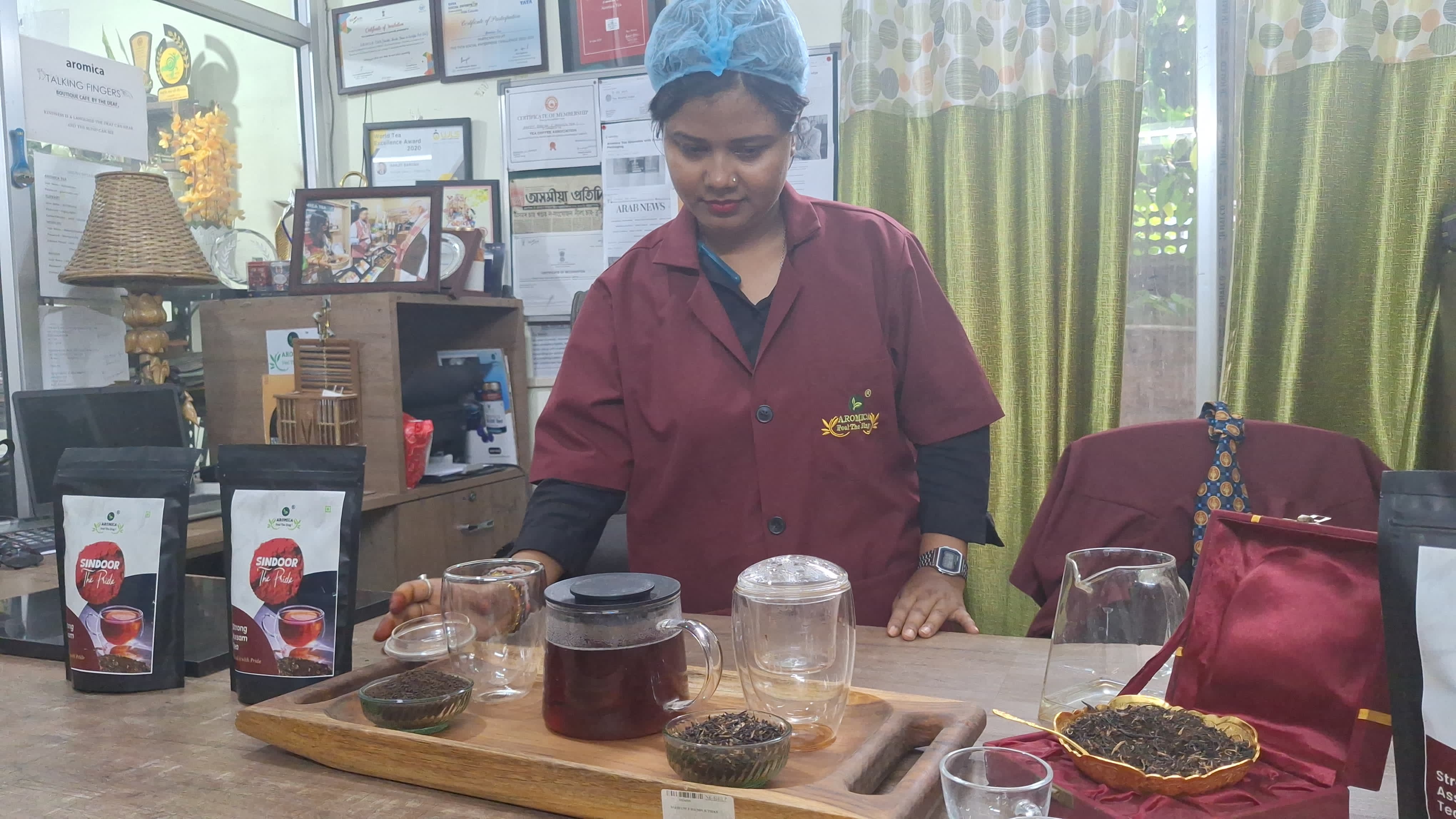 Tea entrepreneur lounch Sindoor tea in honer of Indian Army in Guwahati