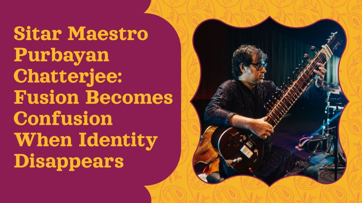 Sitar maestro Purbayan Chatterjee