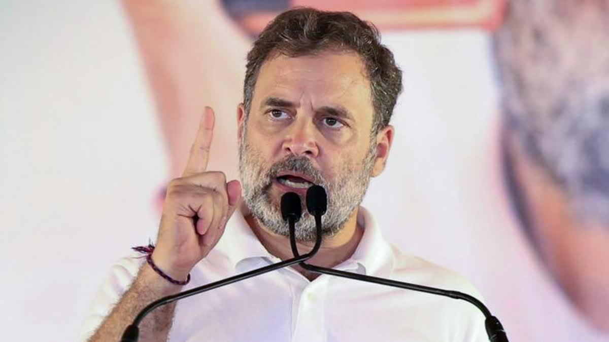 RAHUL GANDHI CRITICISES PM MODI