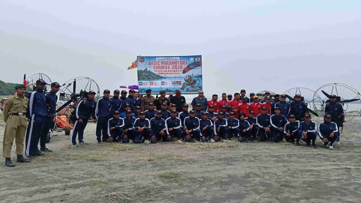 Paramotor training camp
