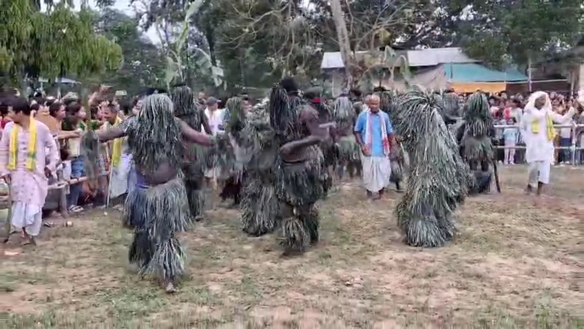 Bohuwa Dance of sonowal Kachari Community in Khowang Dibrugarg