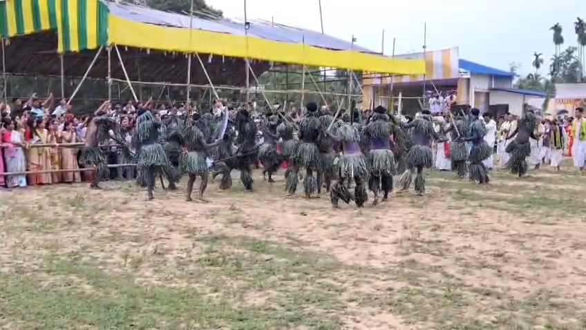 Bohuwa Dance of sonowal Kachari Community in Khowang Dibrugarg