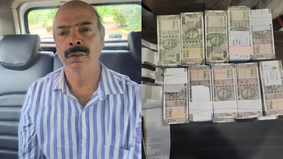 Fake notes worth Rs 1,87,45,000 were seized from a man in Hubli, Karnataka.