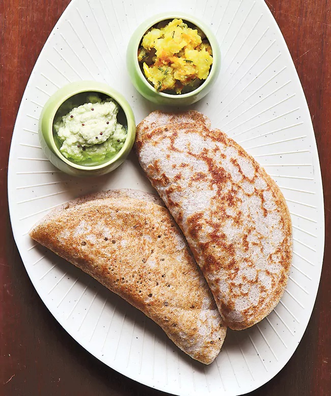 Many People Like To Eat Different Types Of Millets Food