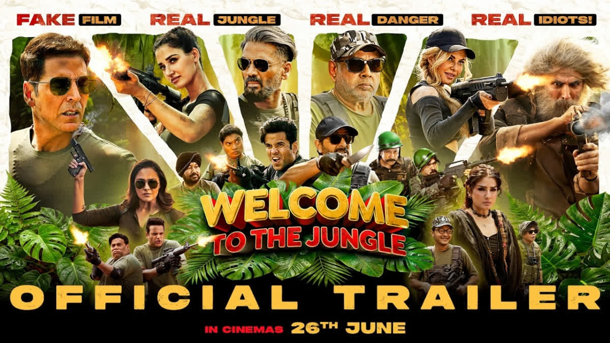 Welcome To The Jungle Trailer: Akshay Kumar Leads Bollywood's Biggest Comedy Ensemble