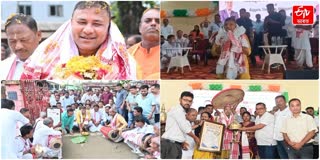 FELICITATED MINISTER BIMAL BORAH