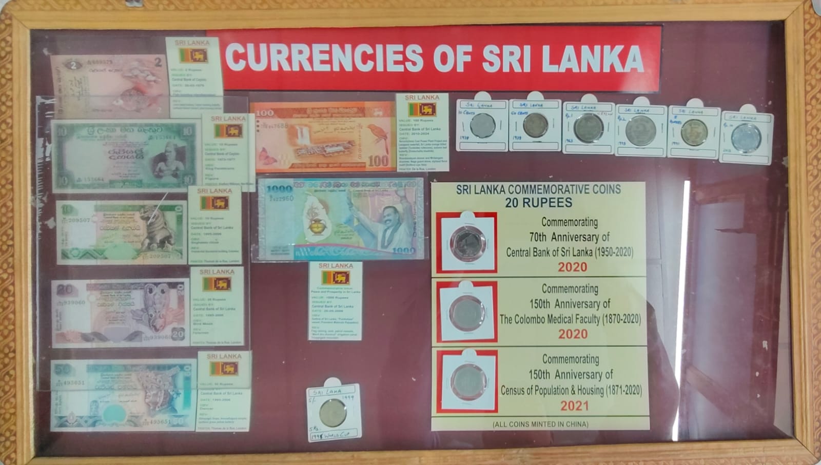 Unique museum of currency