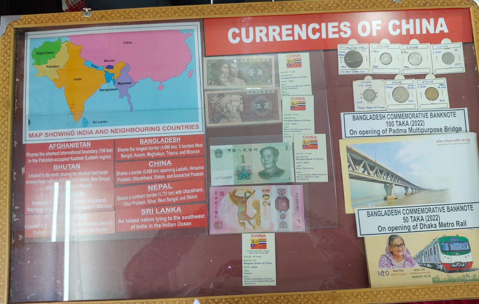 Unique museum of currency