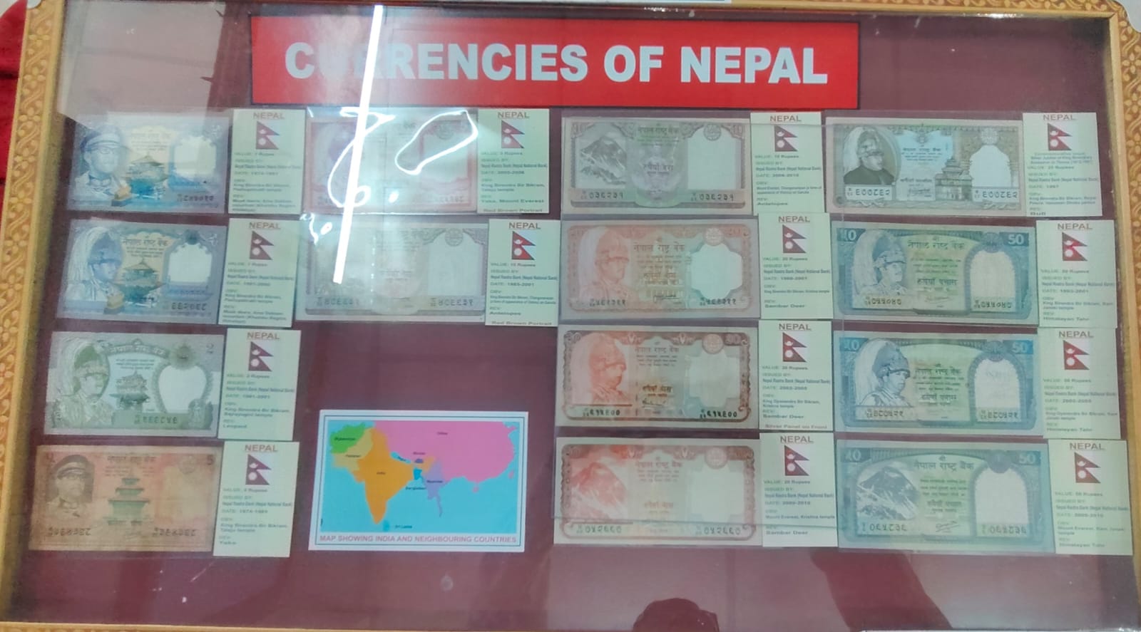 Unique museum of currency