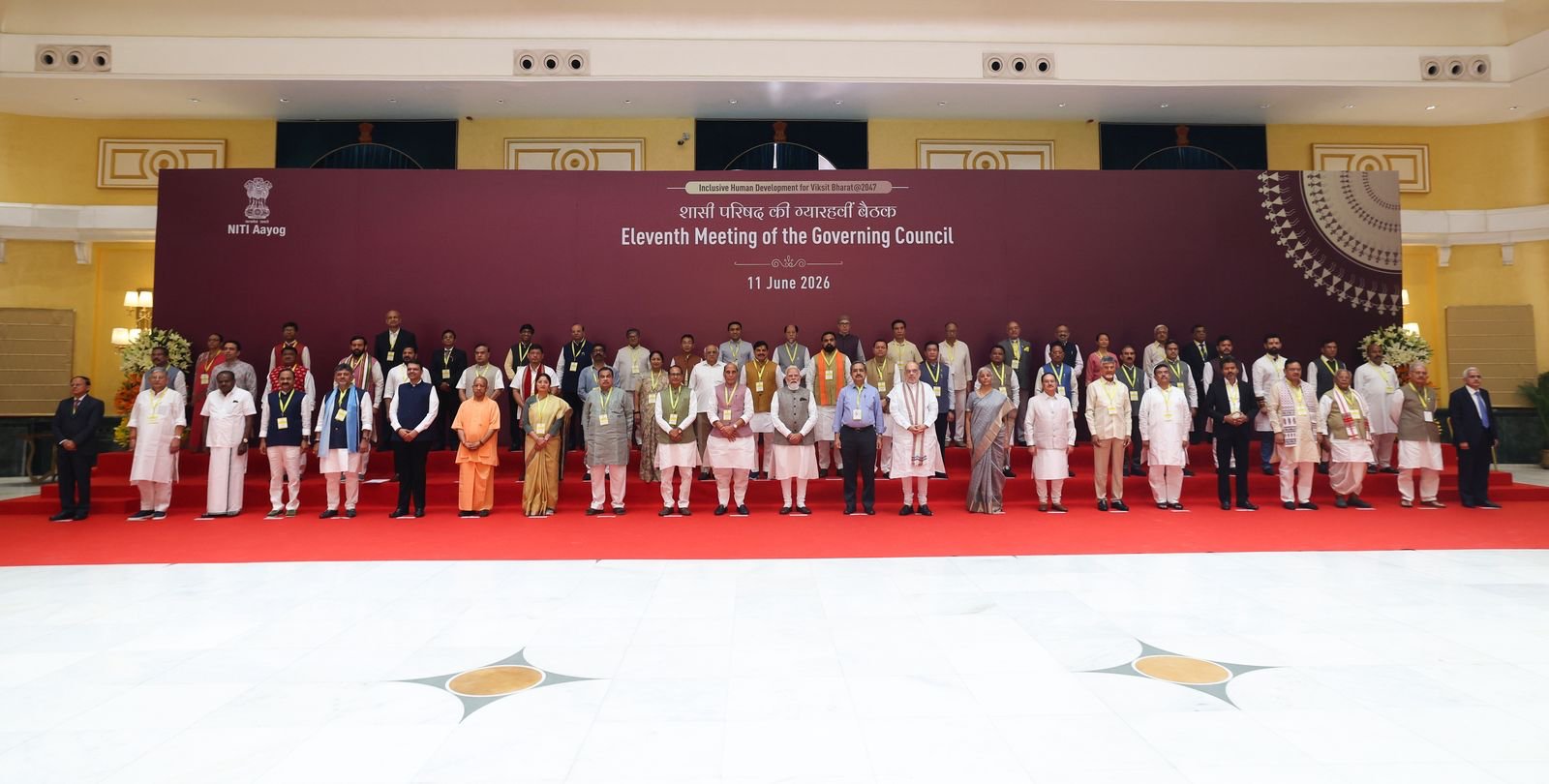 Jharkhand CM Hemant Soren attended NITI Aayog meeting held in New Delhi