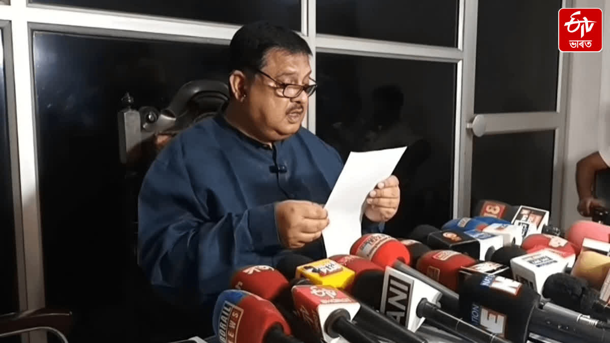 Rokibul Hossain is sending a letter to the High Court to file case against the Chief Secretary and DC of Dhubri