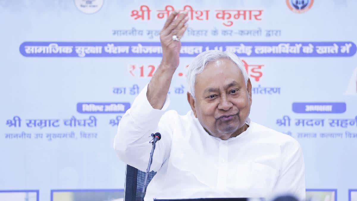 With Upcoming Polls In Mind, Nitish Disburses Enhanced Pension To 1.11 Cr People