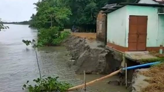 Massive erosion in Assam