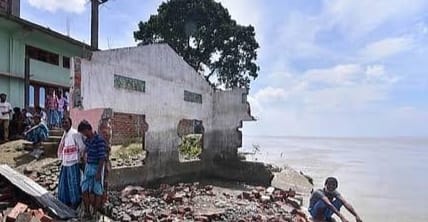 Massive erosion in Assam