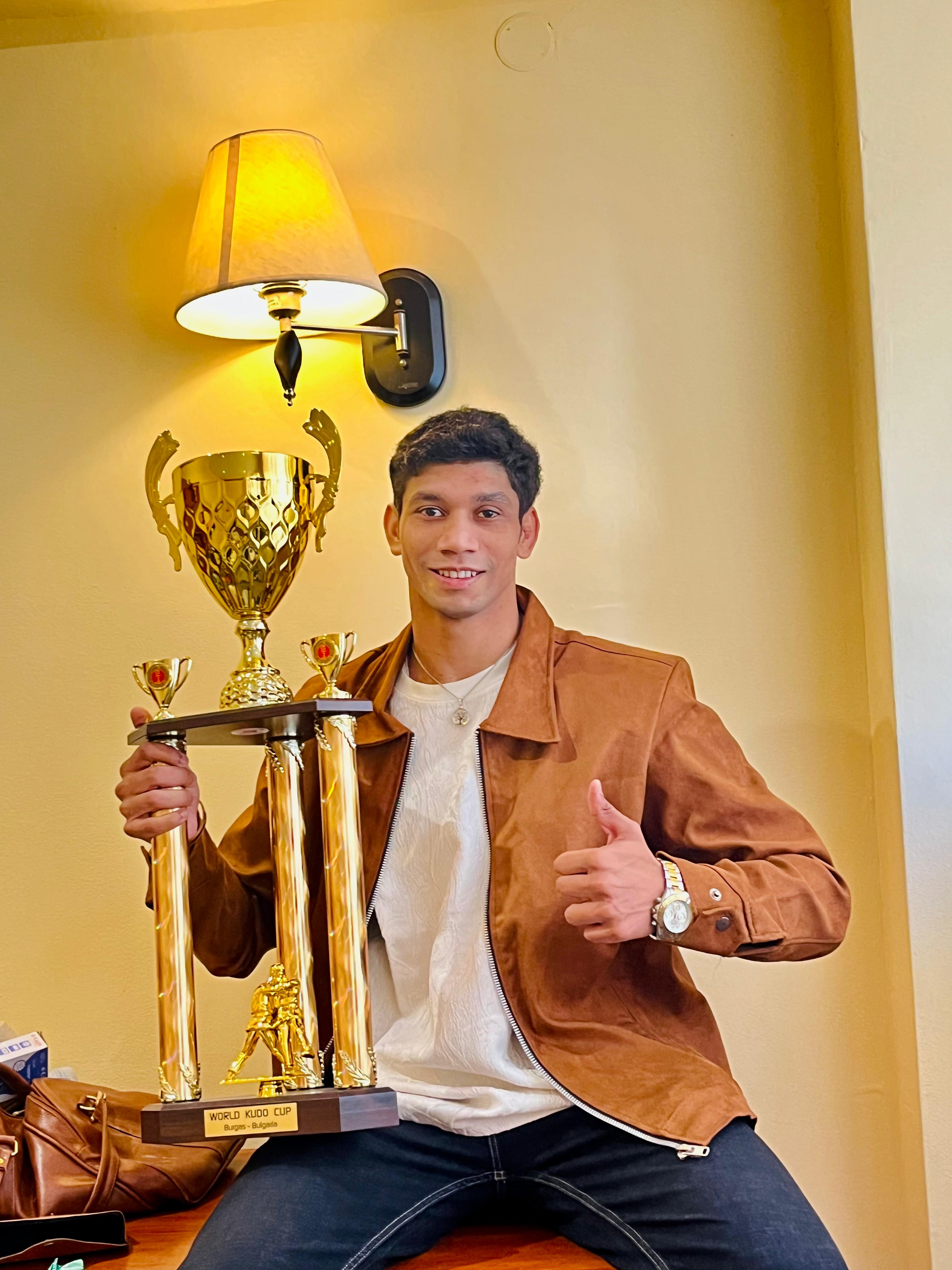 SAGAR SOHAIL KHAN WON SILVER MEDAL