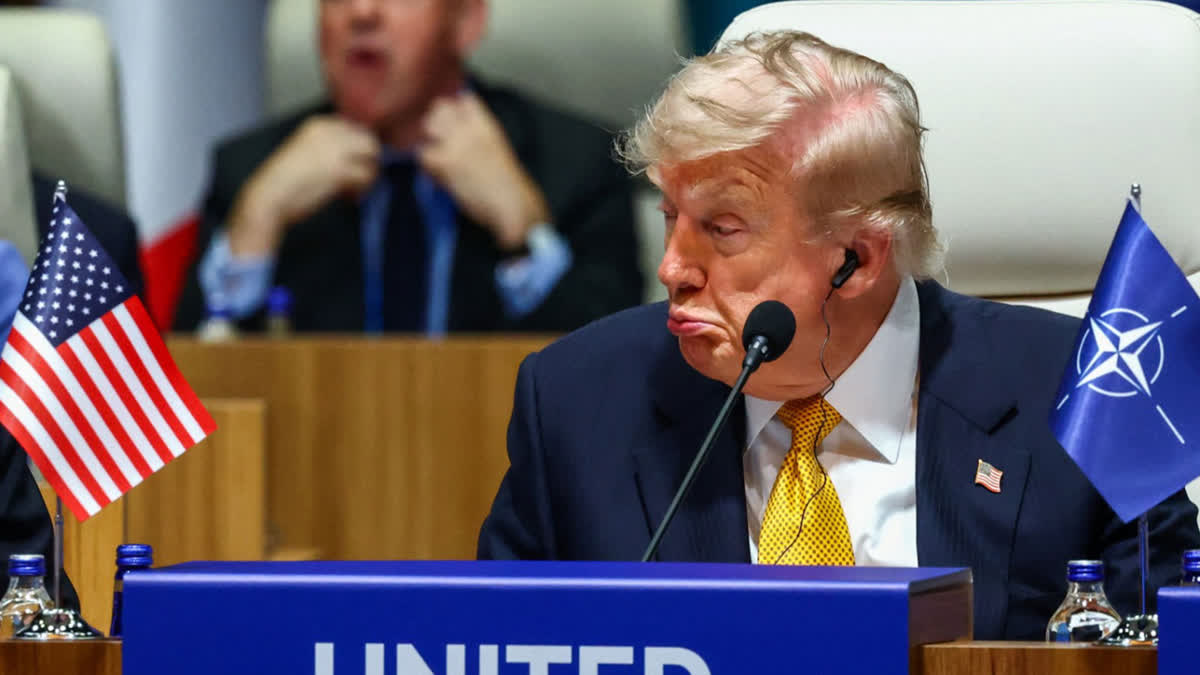 Donald Trump warns Iran of massive military retaliation.