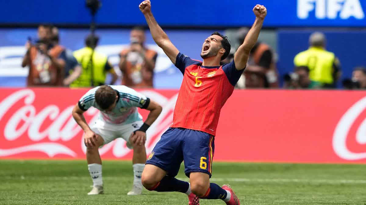 Spain Edges Belgium