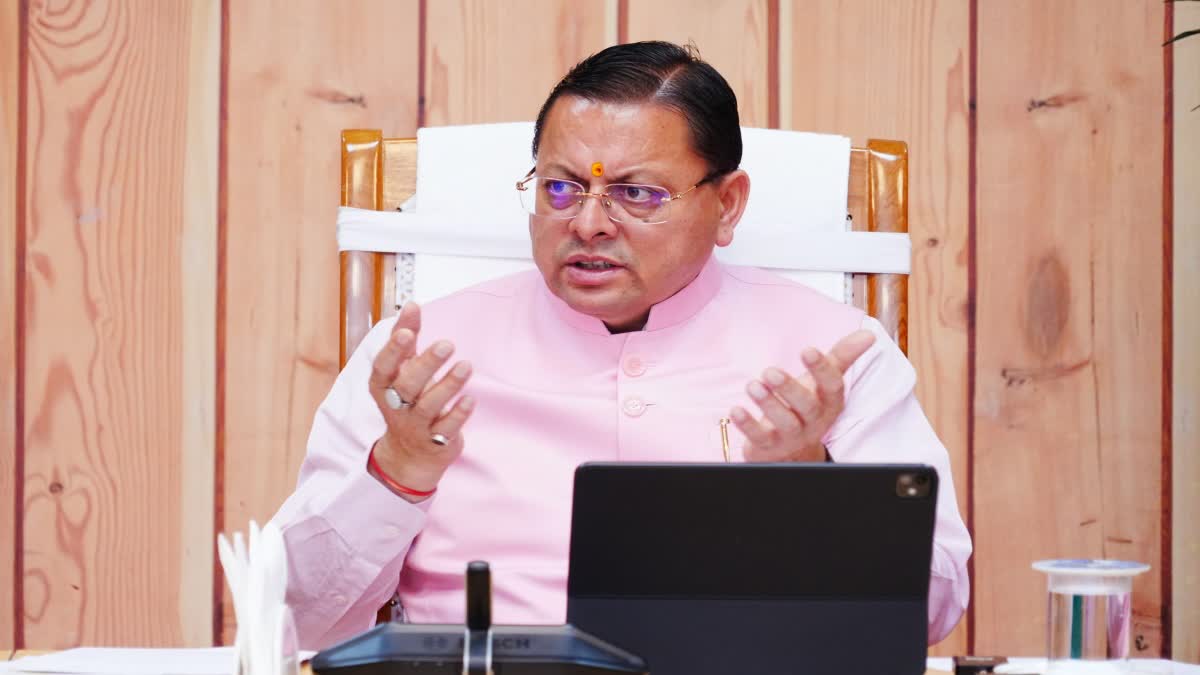 CM Pushkar Singh Dhami