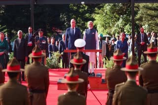 PM Modi says he is honoured after receiving traditional Maori powhiri welcome at Government House in Auckland