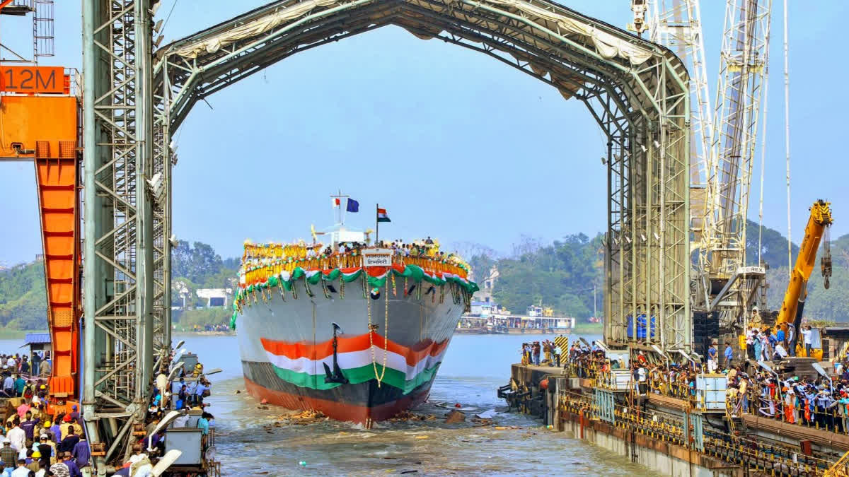 Stealth Frigates Udaygiri, Himagiri Set For Commissioning In Vizag On August 26 Two advanced frontline frigates, Udaygiri (F35) and Himagiri (F34), will be commissioned simultaneously at Visakhapatnam on August 26.