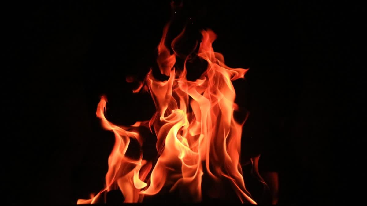 MINOR GIRL SETS HERSELF ON FIRE