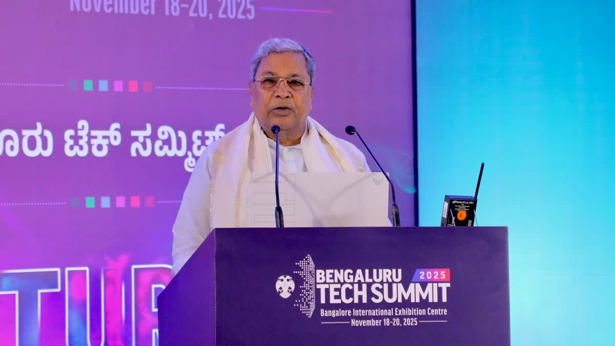 Karnataka CM Siddaramaiah Sets Agenda For Bengaluru Tech Summit 2025; Ex-ISRO Chief Shares 3-Point Tech Vision Karnataka CM Siddaramaiah sets the tone for Bengaluru Tech Summit