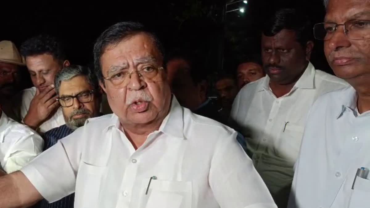 BENGALURU  KN RAJANNA RESIGN FROM MINISTER  ಕೆ ಎನ್ ರಾಜಣ್ಣ ರಾಜೀನಾಮೆ KN RAJANNA REMOVE