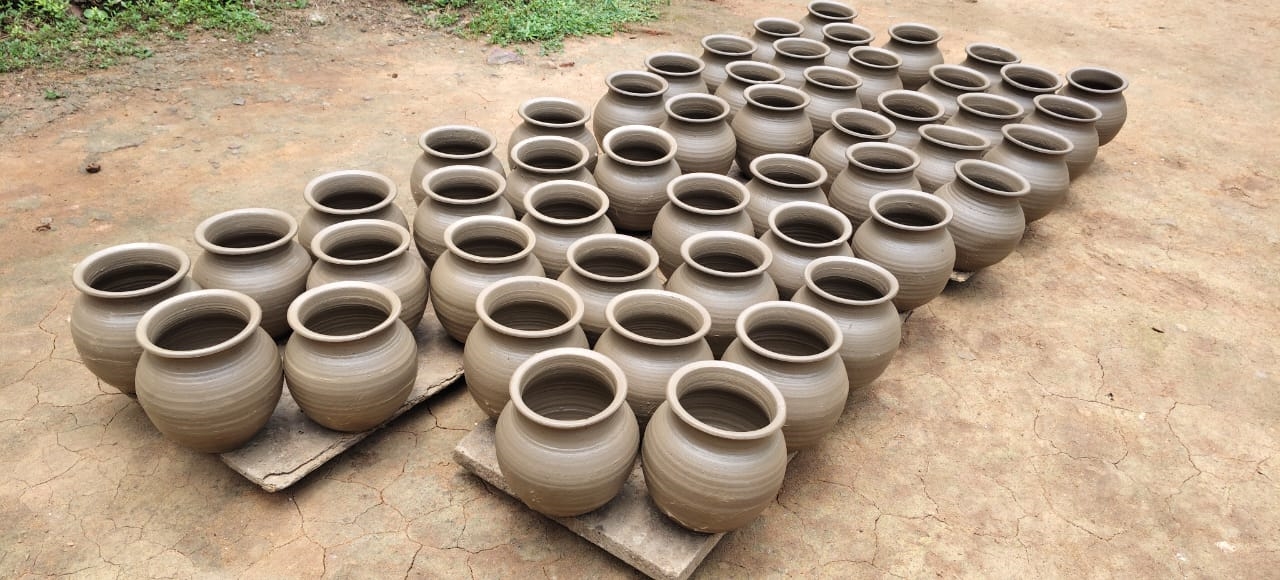 As Clay Creations Fire And Earthy Scents Rise, Nuagan Potters' Wheels Revolve To Evolve