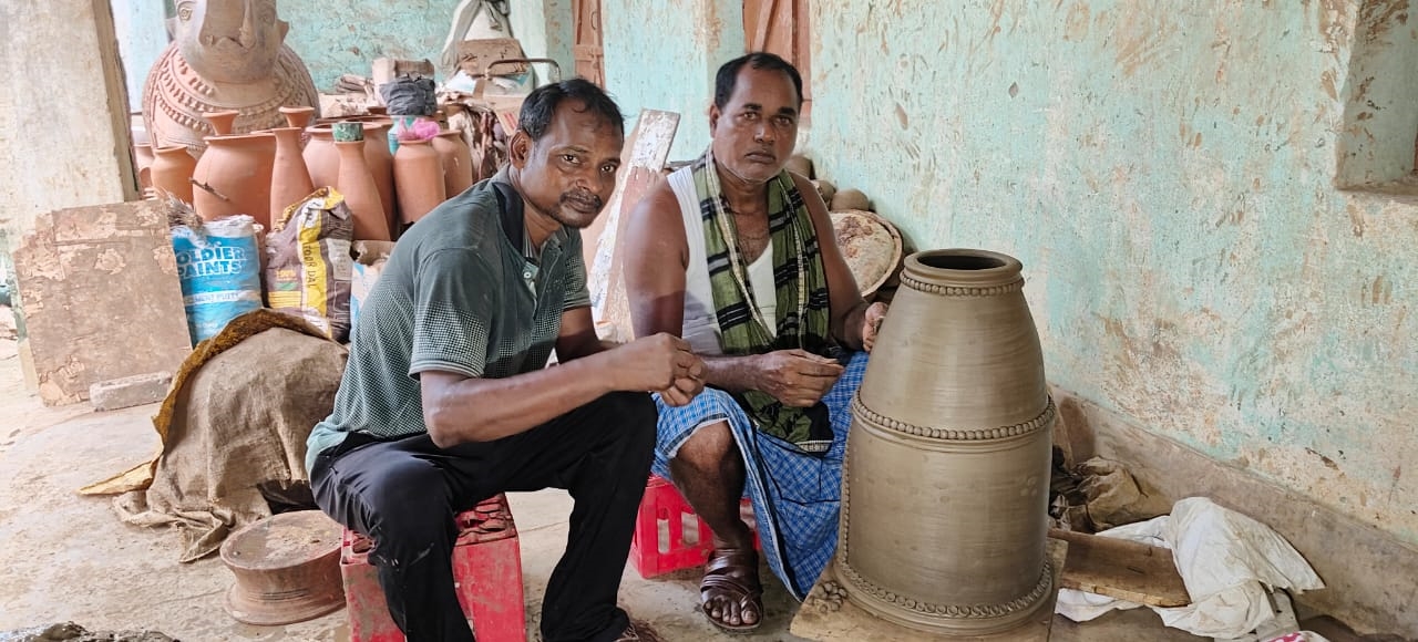 As Clay Creations Fire And Earthy Scents Rise, Nuagan Potters' Wheels Revolve To Evolve