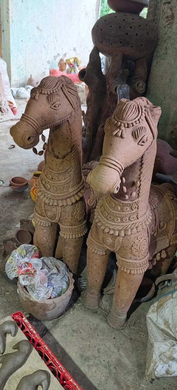 As Clay Creations Fire And Earthy Scents Rise, Nuagan Potters' Wheels Revolve To Evolve