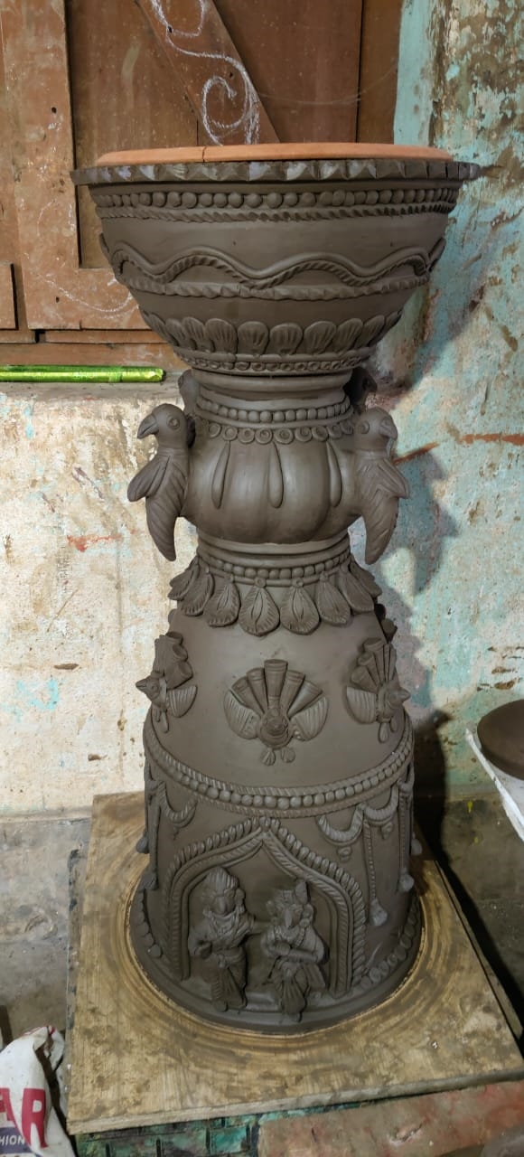 As Clay Creations Fire And Earthy Scents Rise, Nuagan Potters' Wheels Revolve To Evolve